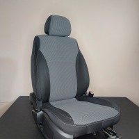 Авточехлы Dodge Avenger жаккард серая коса - auto-dress.ru - Екатеринбург