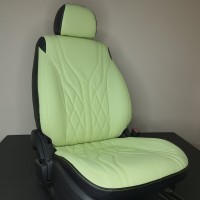 Авточехлы Dodge Journey экокожа "Веном" - auto-dress.ru - Екатеринбург